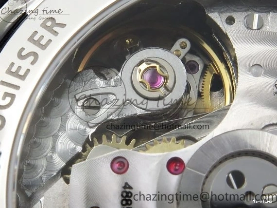 MIROTIME 0412 Casual Portuguese Chrono IW3716 Z+F 1:1 Best Edition White Dial on Blue Rubber Strap A 7016